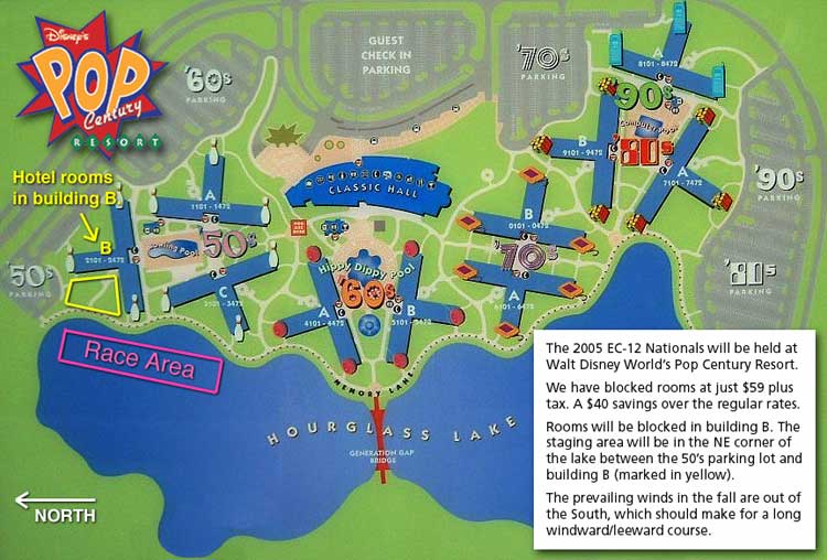 pop century resort map